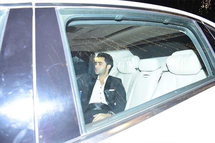 Ranbir Kapoor's cousin Armaan Jain was also photographed.