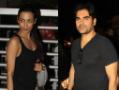 Malaika and Arbaaz's movie date