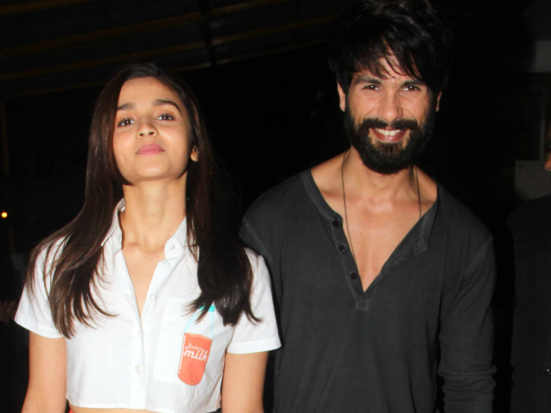 Alia's <i>Shaandaar</i> Evening With Shahid and Sidharth
