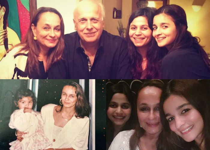 Alia was born on March 15, 1993 to producer-director Mahesh Bhatt and his second wife, actress Soni Razdan. She is the half-sister of actors Pooja Bhatt and Rahul Bhatt and the niece of producer Mukesh Bhatt. Actor Emraan Hashmi and director Mohit Suri are her cousins.