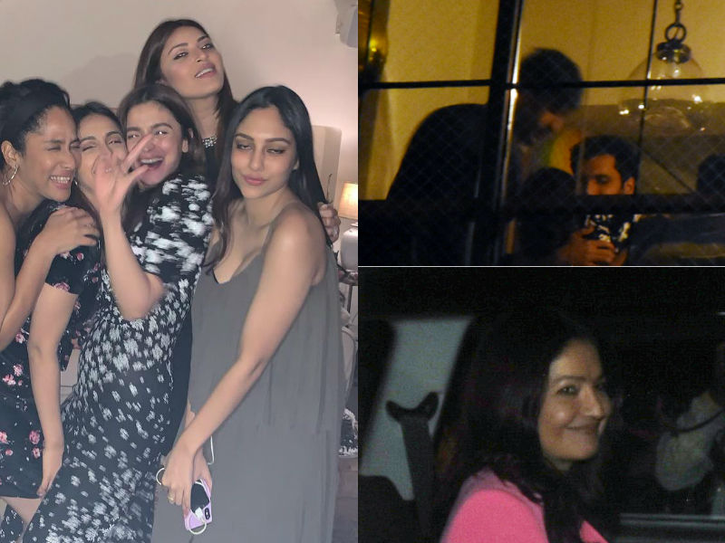 Photo : Pics From Alia's Birthday Party Starring Ranbir, Pooja Bhatt And Others