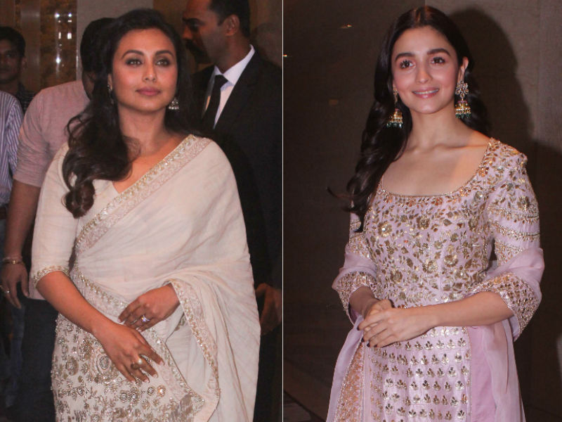 Alia Bhatt And Rani Mukerji Sprinkle Stardust