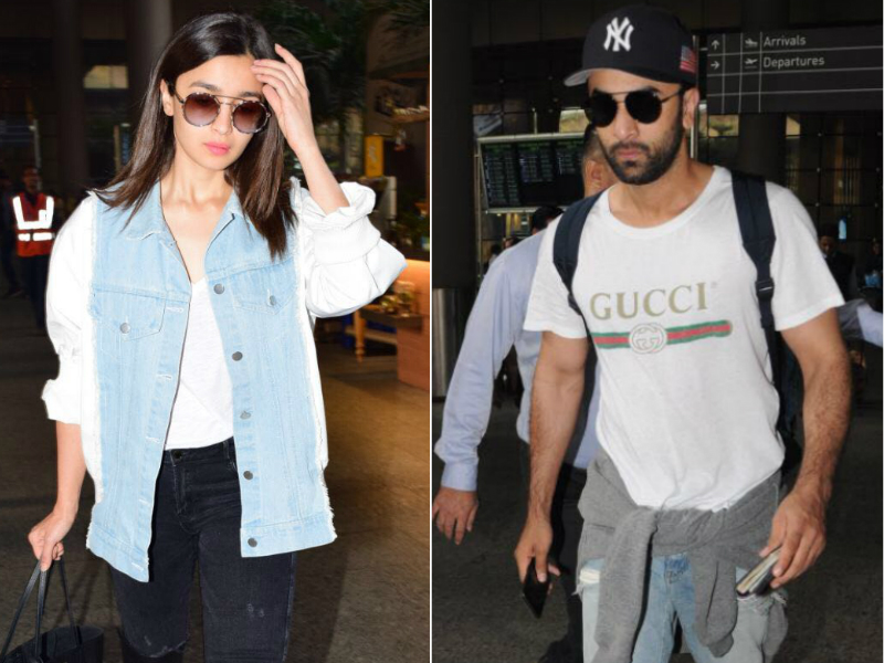 Alia And Ranbir Return From A Short <I>Brahmastra</i> Trip Alia And Ranbir Return From A Short <I>Brahmastra</i> Trip