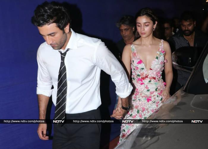 This is perhaps the first time that Alia Bhatt and Ranbir Kapoor were spotted in a case of PDA.