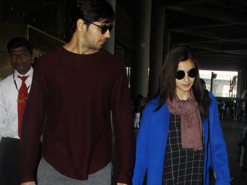 Alia Bhatt And Sidharth Malhotra Spotted Twice In One Day