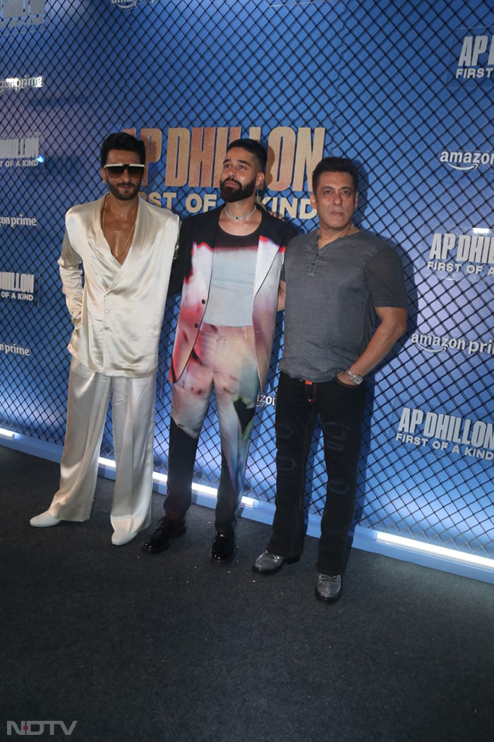 All Eyes Were On Salman-Ranveer At AP Dhillon Docu-Series Screening