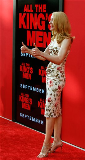 Patricia Clarkson arrives at a screening of All The King's Men at McAlister Auditorium at Tulane University in New Orleans.