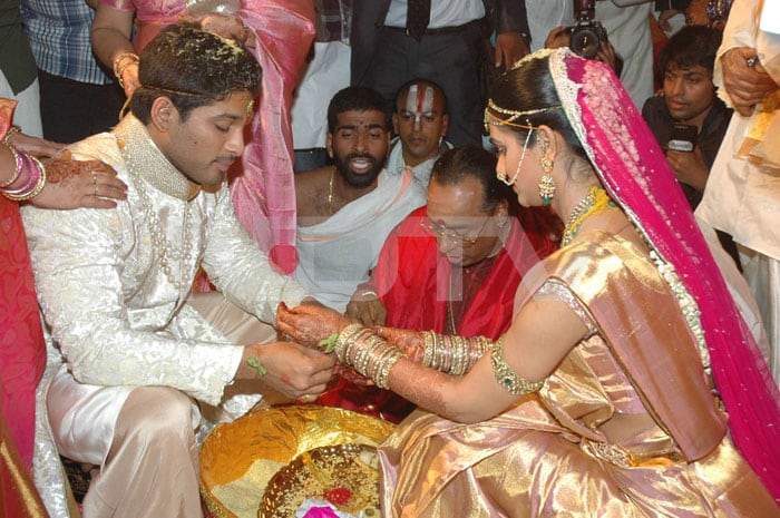 Allu Arjun\'s Wedding Photos