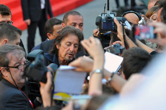 Al Pacino honoured at Venice film festival