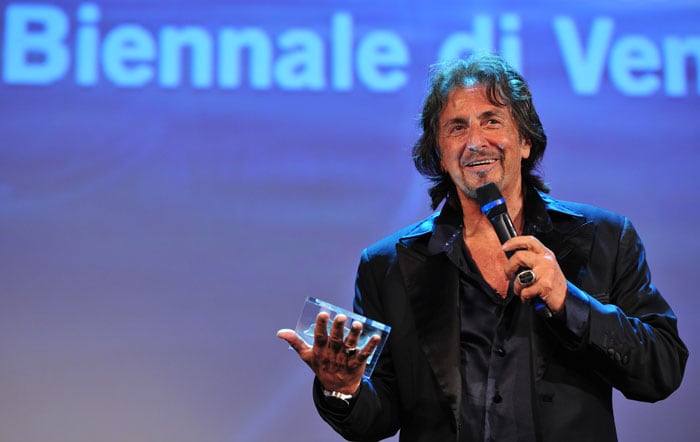 Al Pacino honoured at Venice film festival