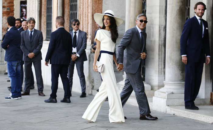 Vow to Wow: Mr and Mrs Clooney in Venice