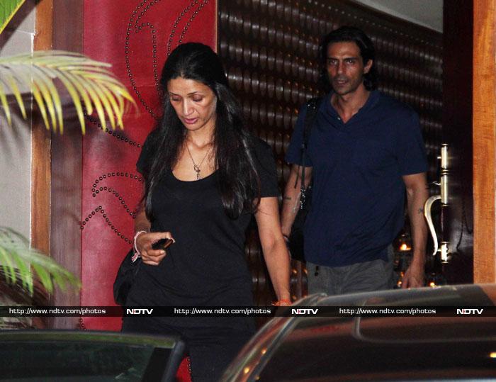 The Rampals invite Sussanne to their anniversary party but not Hrithik