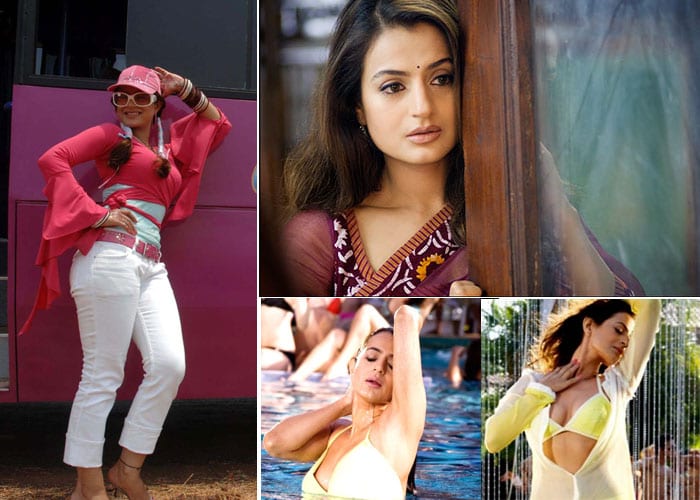 2007,however, proved to be the year of resurrection for Ameesha Patel. Her dwindling film career got a breather with the success of films such as <I>Honeymoon Travels Pvt. Ltd.</I> and <I>Bhool Bhulaiyaa</I>. Though she didn't have meaty parts in the films, her performances didn't go unnoticed. In the following year, Ameesha reinvented herself with the item number <i>Lazy Lamhe</i> for the film <I>Thoda Pyaar Thoda Magic</I>. Her newly acquired toned figure catapulted her transition from girl-next-door to a femme fatale.