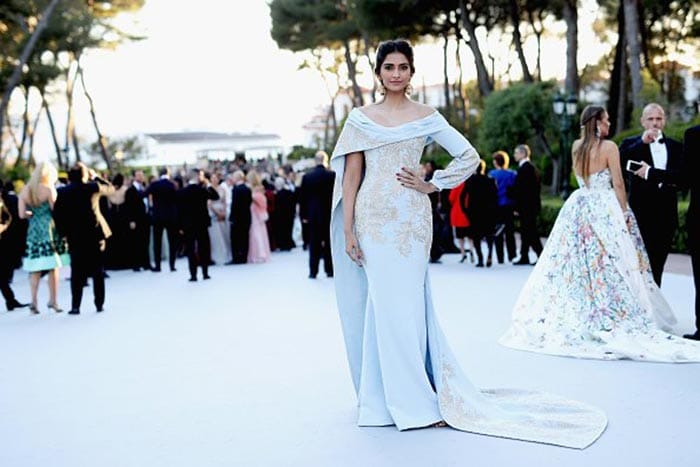 Cannes 2016:  Sonam Kapoor, Mallika Sherawat at amfAR Gala