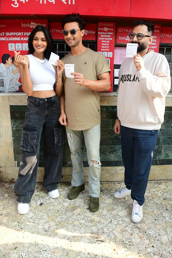 Aayush Sharma was spotted in the city in his casual best. (Image Courtesy: Varinder Chawla)