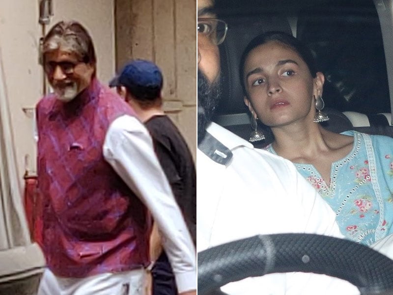 Photo : What's Keeping Amitabh Bachchan And Alia Bhatt Busy?