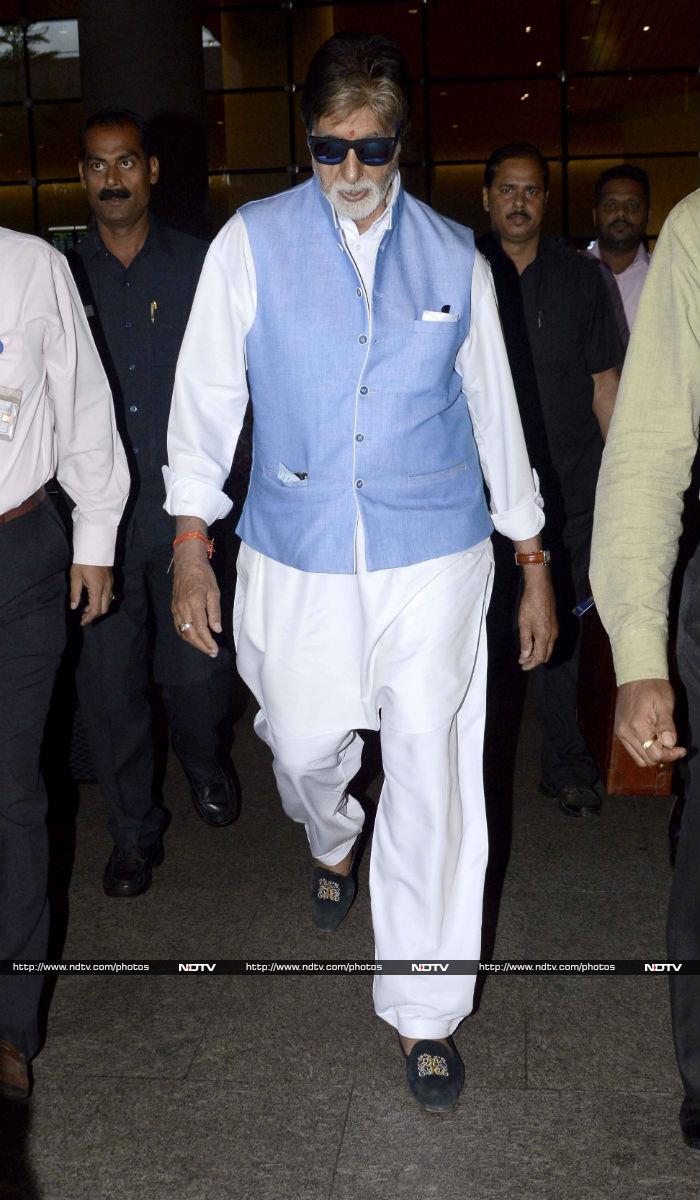 Amitabh Bachchan\'s Swag in Shades of Blue