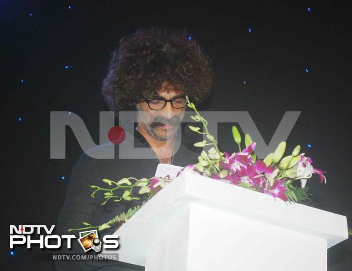 Seasoned Marathi actor Makarand Deshpande at the dais.