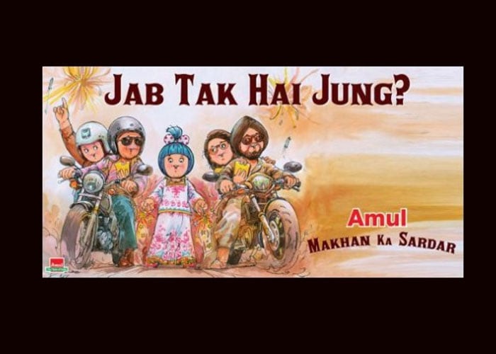 Give peace a chance, Amul tells Bollywood