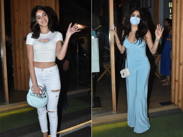 Photo : Ananya Panday And Janhvi Kapoor Step Out For A Dinner Date