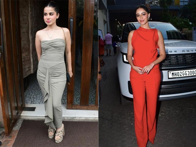 Ananya Panday And Uorfi Javed's Colour Palette