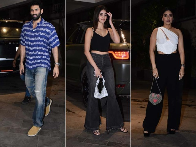 Ananya Panday, Bhumi Pednekar, Aditya Roy Kapur Lit Up A Party Like This