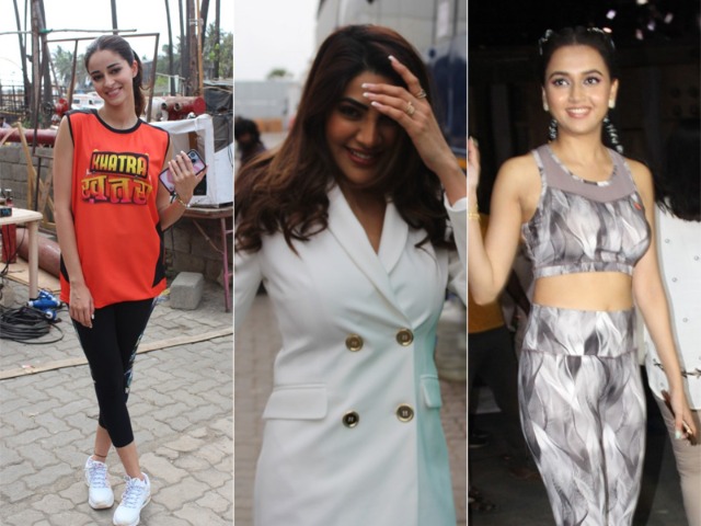 Ananya Panday, Nikki Tamboli And Tejasswi Prakash's Fun And Games Kinda Day