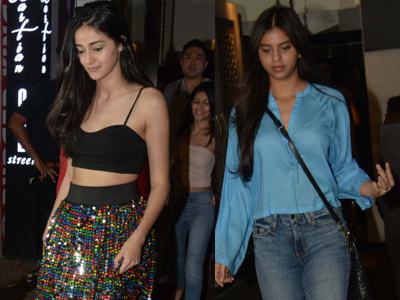 Ananya, Suhana And Shanaya Put On Their Party Shoes Ananya, Suhana And Shanaya Put On Their Party Shoes