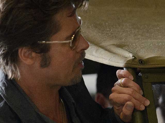 Photo : Look What We Spotted: Brad Pitt's Wedding Ring