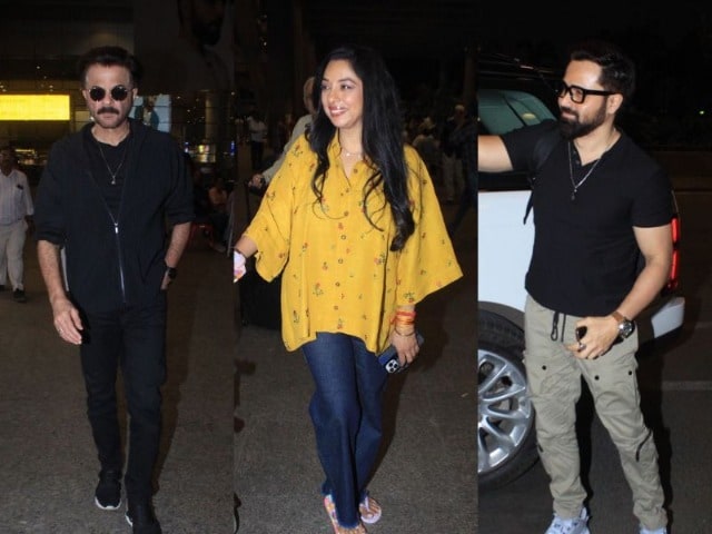 Photo : Anil Kapoor, Rupali Ganguly And Emraan Hashmi Are Jet-Setting In Style