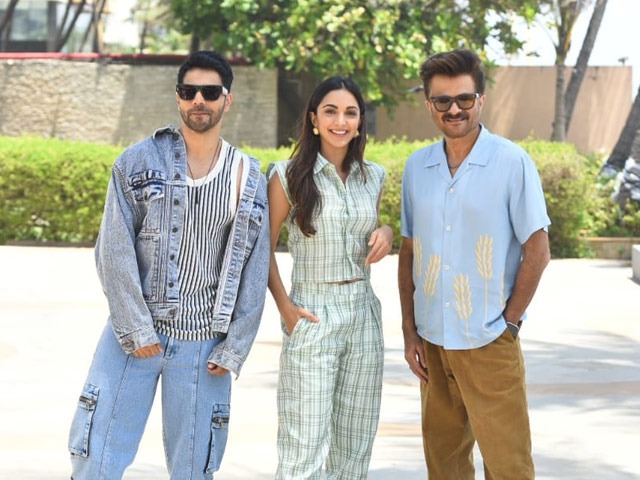 फिल्म ‘जुग जुग जियो' का प्रमोशन करते नज़र आए अनिल कपूर, वरुण धवन और कियारा आडवाणी