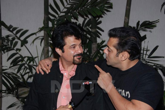 Anil likes to hear out Salman's many fundas.