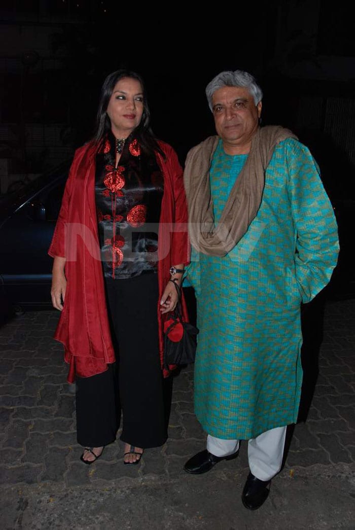 Shabana and Javed look best when together.