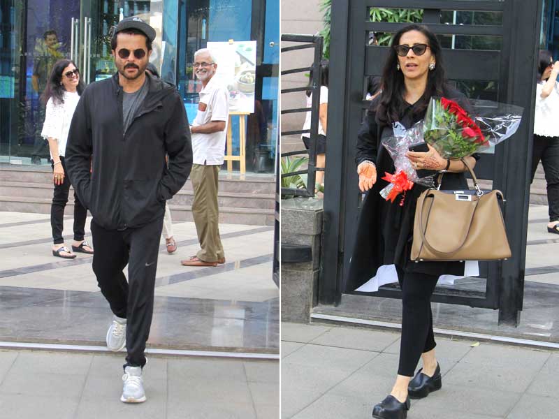 Photo : Anil Kapoor Takes Wife Sunita For A Lunch Date