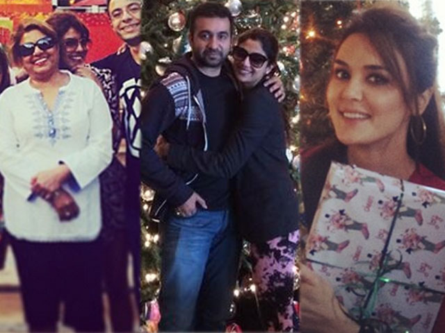 Priyanka, Shilpa, Preity ring in a Merry Christmas