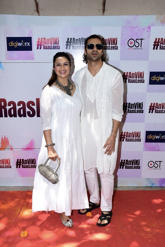 Ankita Lokhande And Vicky Jain Host Holi Bash