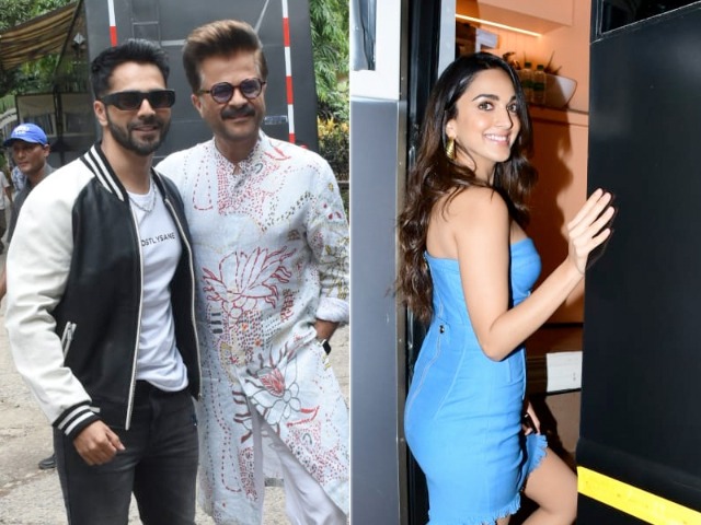 Another Busy Day For  <i>Jugjugg Jeeyo</i> Stars Kiara Advani, Varun Dhawan, Anil Kapoor Another Busy Day For  <i>Jugjugg Jeeyo</i> Stars Kiara Advani, Varun Dhawan, Anil Kapoor