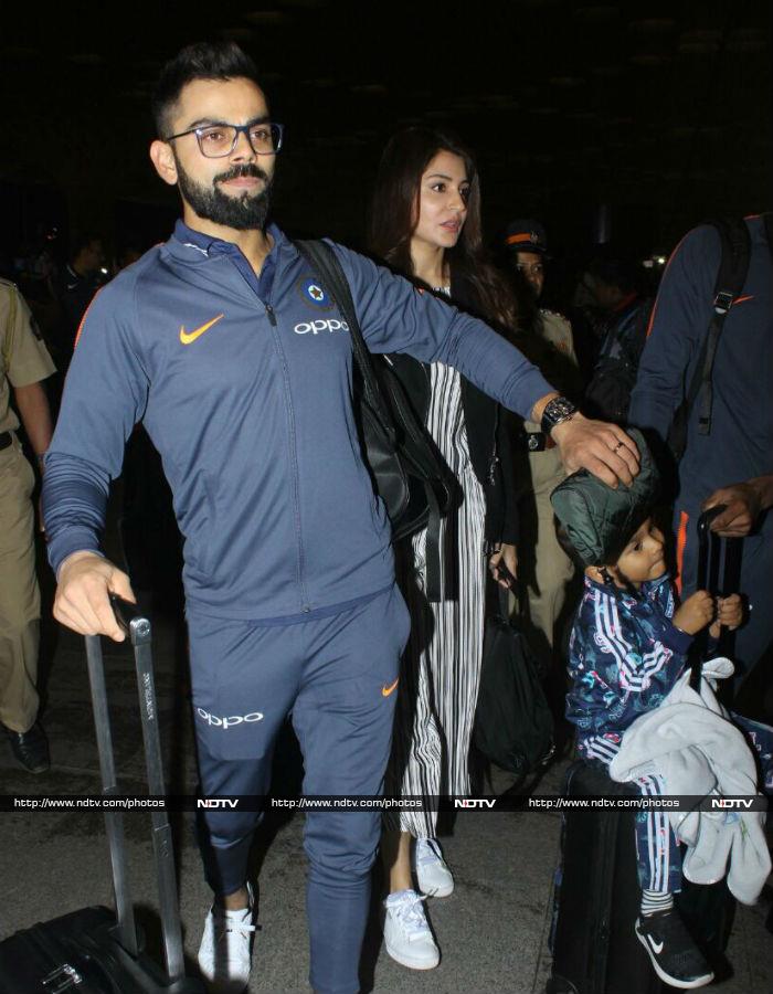 साउथ अफ्रीका रवाना हुए Virushka, साथ मनाएंगे New Year