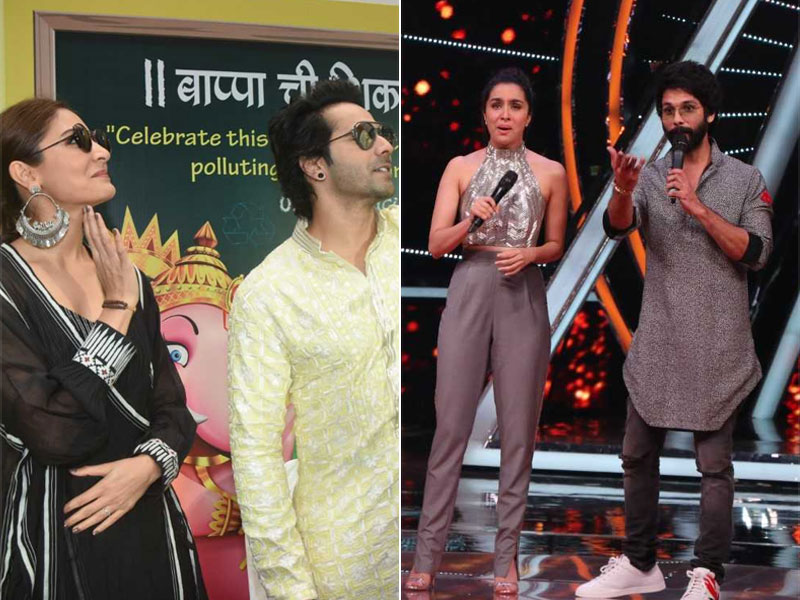 Anushka, Varun, Shraddha And Shahid's Promotion Diaries