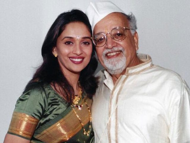 Photo : Memories: Madhuri and her father