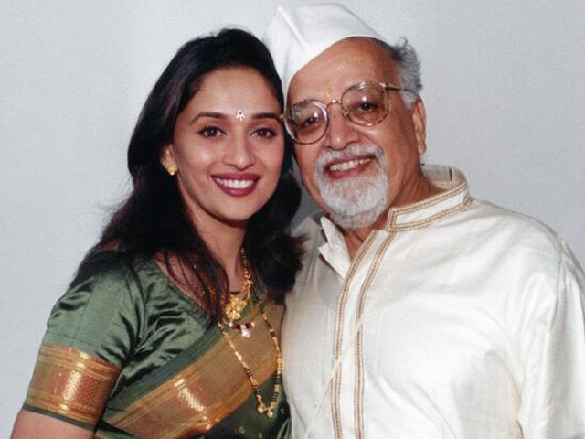 Memories: Madhuri and her father