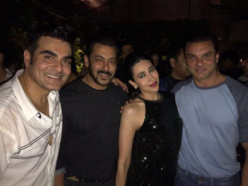Inside Arbaaz Khan's Birthday Party With Salman And The Khan<i>daan</i>