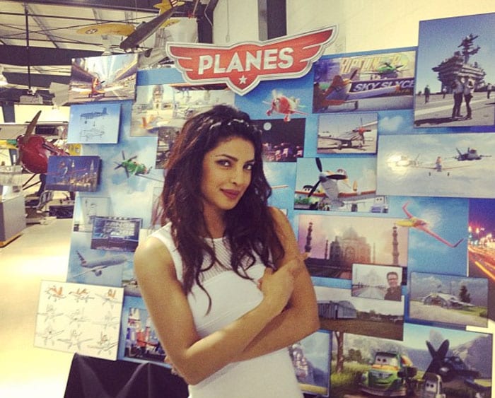 Planes sailing for Disney princess Priyanka