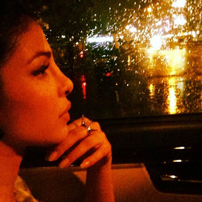 A drive in the rain with Priyanka Chopra
