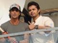 Photo : Snapped! Unlikely duo Arjun and Sreesanth