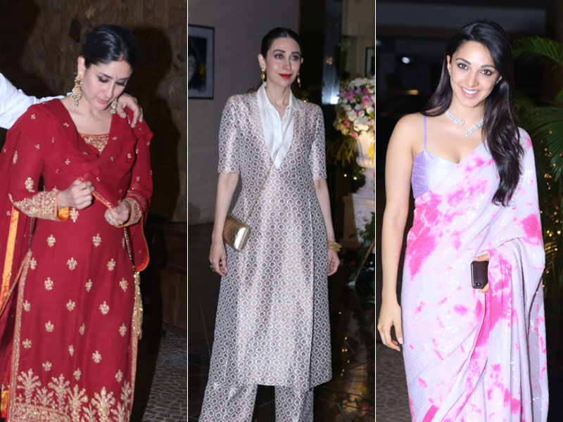 भाई अरमान जैन के रोका में खास अंदाज़ में पहुंचीं करीना, करिश्मा और कियारा भी आईं नज़र भाई अरमान जैन के रोका में खास अंदाज़ में पहुंचीं करीना, करिश्मा और कियारा भी आईं नज़र