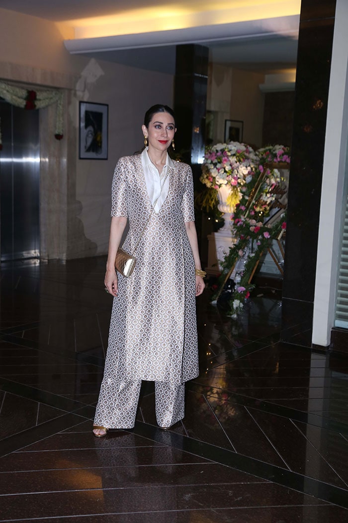 Kareena, Karisma Kapoor And Kiara Advani Attend Armaan Jain\'s Roka