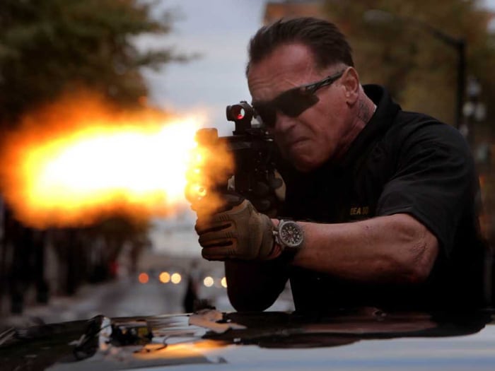 Arnold Schwarzenegger, Not Expendable at 67