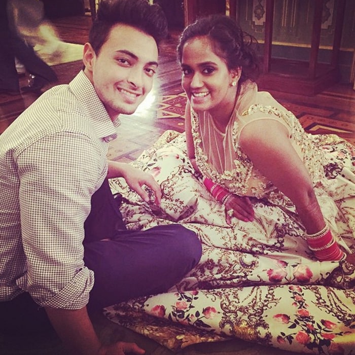 Arpita, Aayush Share Candid Moments From Their Wedding