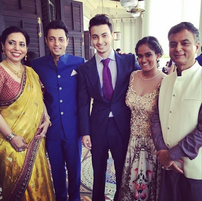 Arpita, Aayush Share Candid Moments From Their Wedding